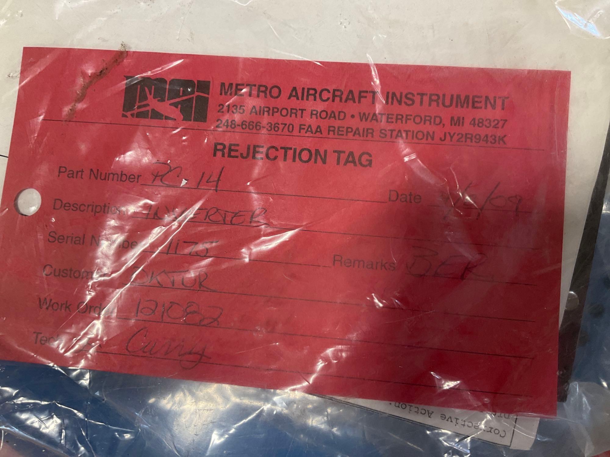(LOT) AVIONICS & INVERTERS (BER & RAI)