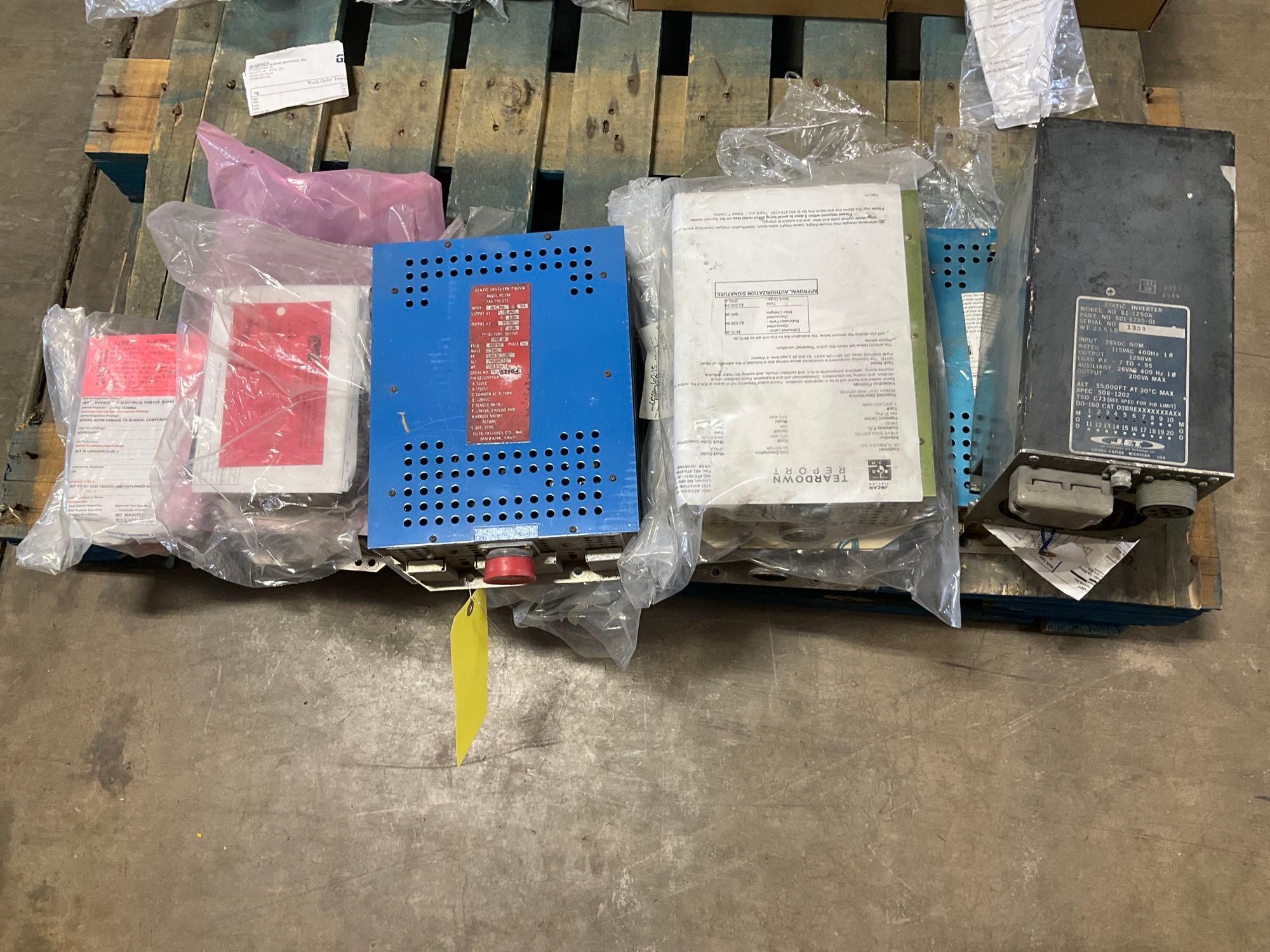 (LOT) AVIONICS & INVERTERS (BER & RAI)
