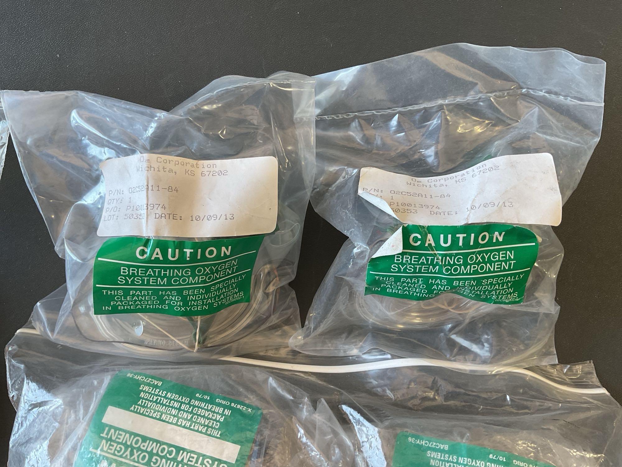 OXYGEN MASK 358-1030V (REPAIRABLE) & NEW OXYGEN INVENTORY