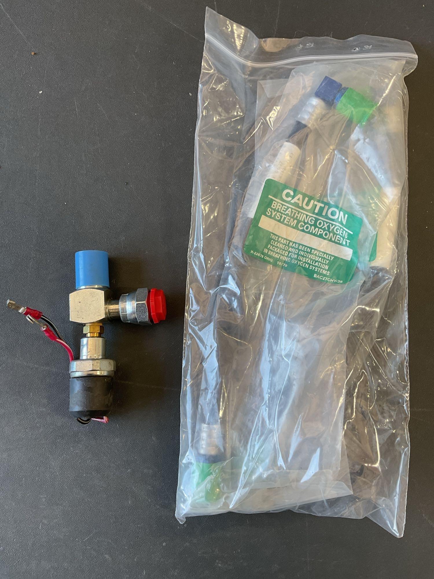 OXYGEN MASK 358-1030V (REPAIRABLE) & NEW OXYGEN INVENTORY