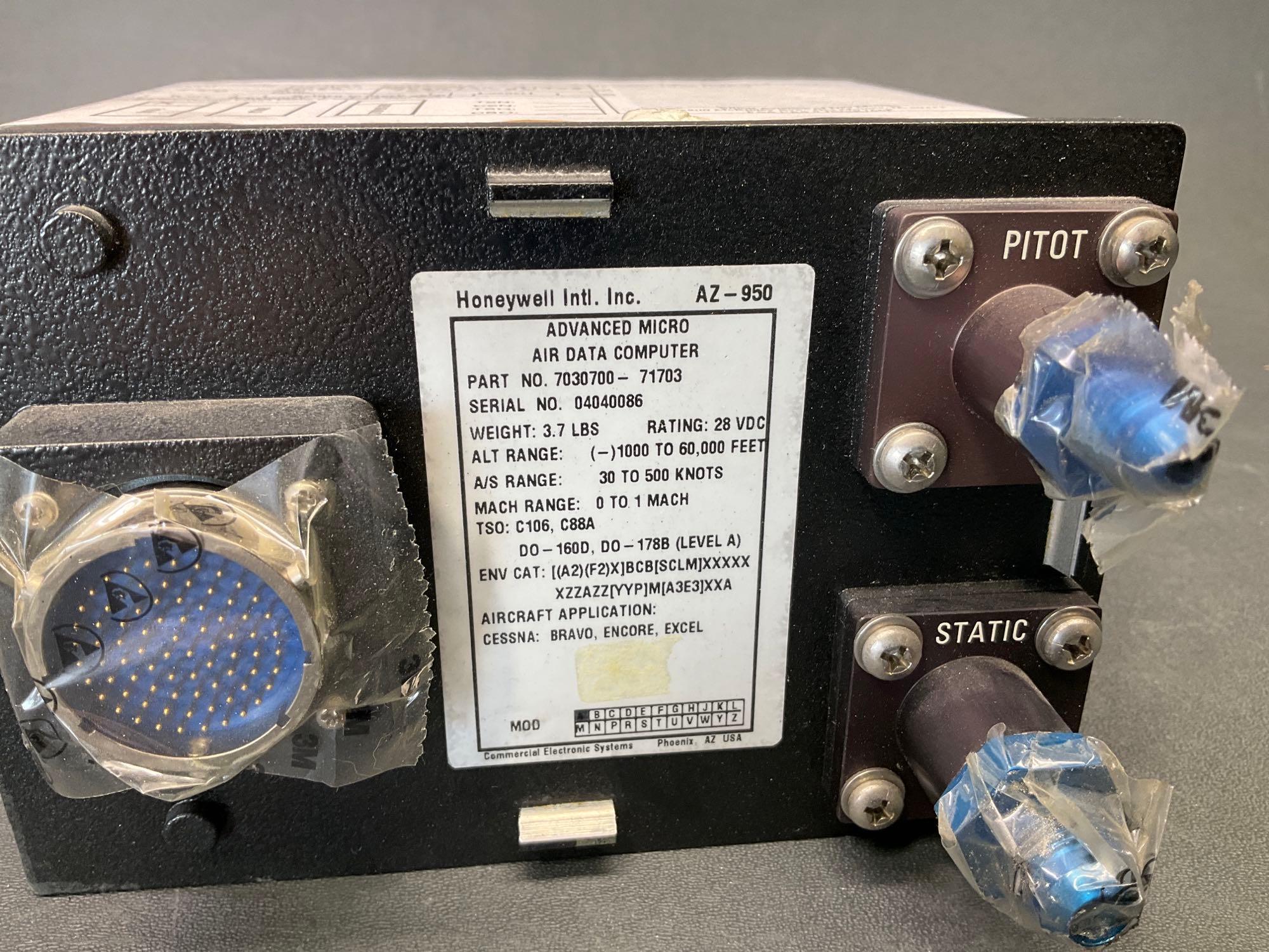 HONEYWELL CITATION AZ-950 MICRO AIRDATA COMPUTERS 7030700-71703 (ALL WWR)
