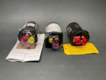 MACH SWITCHES 0440KKMB/CP/2 (SV), 0222KSB/CP/1 (REPAIRED) & 60730-000-1 (DAMAGED CASE)