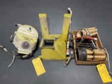 (LOT) OIL TANK (DAMAGED) OIL COOLER DUCT & PARTIAL SEPARATOR INV