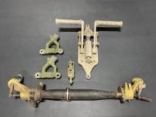 BELL 206 PEDALS(CORROSION), TORQUE TUBE & QUICK DISCONNECT STICK MOUNTS