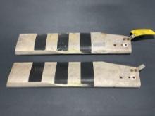 (LOT) DAMAGED 407 TAIL ROTOR BLADES