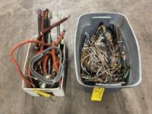 (LOT) BELL 206 FUEL SHUT-OFF VALVE, LINES & ELECTRICAL WIRING
