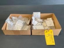 BOXES OF SPECIALTY BOLTS (MOST ALL HAVE BELL PICK TAGS)