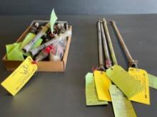 GROUPS OF AGUSTA 109 FAN SHAFTS, FUEL SENDING UNITS & MISC
