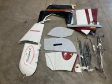 (LOT) R44 LINES, PANELS & MISC AIRFRAME INV