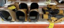 (LOT) EC-135 DUCTING & DUCT VALVES (SOME REMOVED FOR RETROFIT)