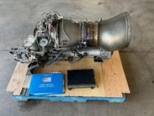 TURBOMECA ARRIEL 2 ENGINE WITH MOST ACCYS & ECU. REMOVED FOR SUDDEN STOPPAGE/HARD LANDING 2775.6 HRS