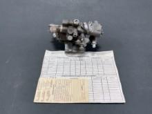 PT6 TWIN PACK MANUAL FUEL CONTROL UNIT 2524998-13 (REMOVED FOR HARD LANDING)