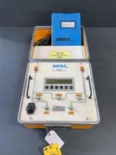 BARFIELD DPS350 DIGITAL PITOT STATIC TEST SET 101-01170 (POWERS ON BUT MAY NEED PUMP REPAIR, BAD