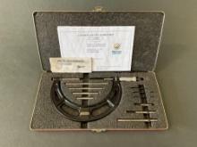 STARRETT MICROMETER SET 2 INCH-6 INCH