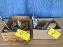BOXES OF BROUSSARD VALVE ASSY'S.