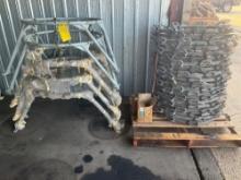 STACKS OF N.O.S. BROUSARD INNER & OUTER ENGINE MOUNT RINGS AND INVENTORY