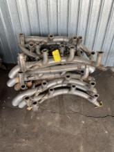 (LOT) BROUSSARD/985 EXHAUST (ALL THE SAME SIDE)