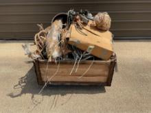CRATE OF NEW & USED BROUSSARD LINES AND HOSES