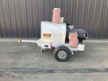 H-1 PRE-HEATER CART, 400,000 BTU, PETTER 561 DIESEL ENGINE (WORKING CONDITION UNKNOWN)