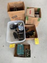 BOXES OF AVIONICS & ELECTRICAL INVENTORY
