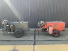 HERMAN-NELSON BT-400 PRE-HEATER CARTS, 400,000 BTU, GASOLINE ENGINE (WORKING CONDITION UNKNOWN/1 HAS