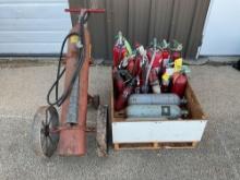 (LOT) RAMP FIRE EXTINGUISHER & FIRE EXTINGUISHERS (LOCAL PICK UP ONLY)