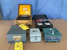 (LOT) TIMING LIGHT, BATTERY TESTER, DWELL METER AND MISC.
