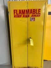 EAGLE 60 GALLON FLAMMABLE 2 DOOR CABINET (DOES NOT INCLUDE INVENTORY)