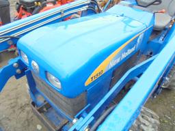 New Holland T1510 TLB, 4wd, R4 Tires, SSL Quick Attach, Gear Drive, Thumb F
