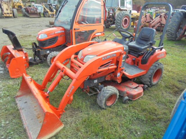 Kubota BX1850 w/ Loader & 48" Mowing Deck, 4wd, 763 Hours, Nice Local New K