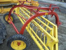 New Holland 256 Rake, Reconditioned w/ New Teeth, Tires, Paint & Other Part