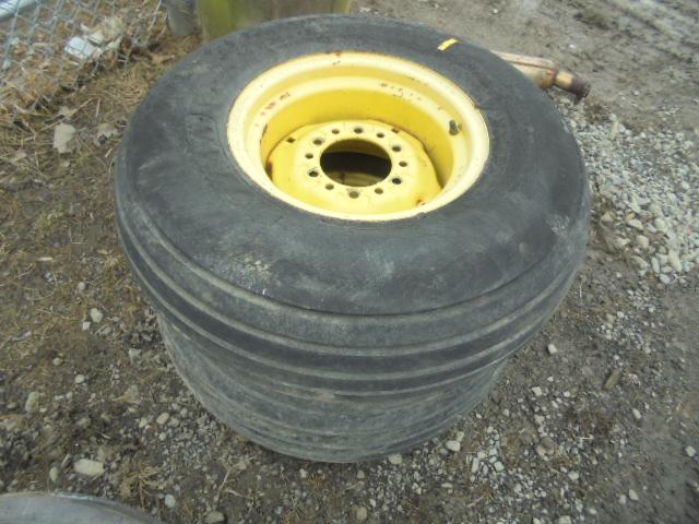 Pair Of 6 Bolt Implement Tires & Rims