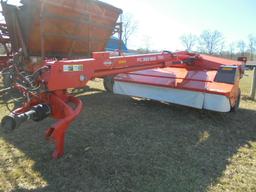 Kuhn FC353RGC Center Pivot Discbine, Rolls, Low Use w/ Paint Still On Cutte