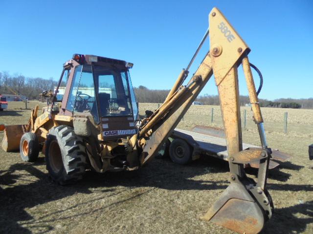 Case 580 Super E Backhoe, EROPS, 5236 Hours