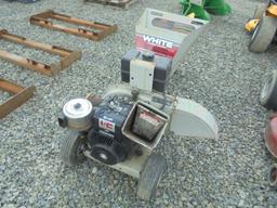 White  8 HP Chipper, Gas Powered
