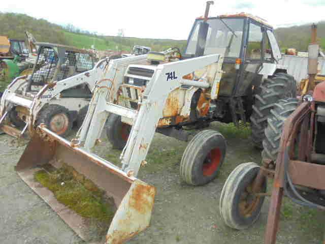 Case 1594 w/ Cab & Case 74L Loader, 3pt & Pto, Not Running, AS-IS