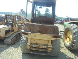 John Deere 244E Wheel Loader, Cab / Engine Fire, Coupler Bucket, AS-IS