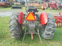 Massey Ferguson 235 Diesel, Chains, 3pt, Pto, Clean Tractor That Runs Good,