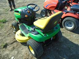 John Deere LA125 Riding Mower, 42" Deck, 633 Hours, Runs & Mows