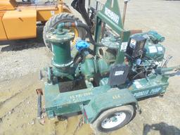 Pioneer 4x4 Water Pump w/ Deutz 3 Cylinder Diesel Engine, Engine Runs Good