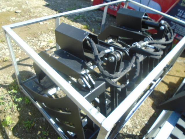 New 72" Root Grapple Bucket, Dual Cylinder, Heavy Duty