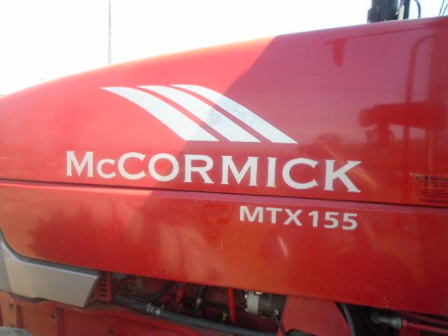 McCormick MTX155 Tractor, 4wd, Cab w/ Heat & Working AC, 16 Speed Transmiss