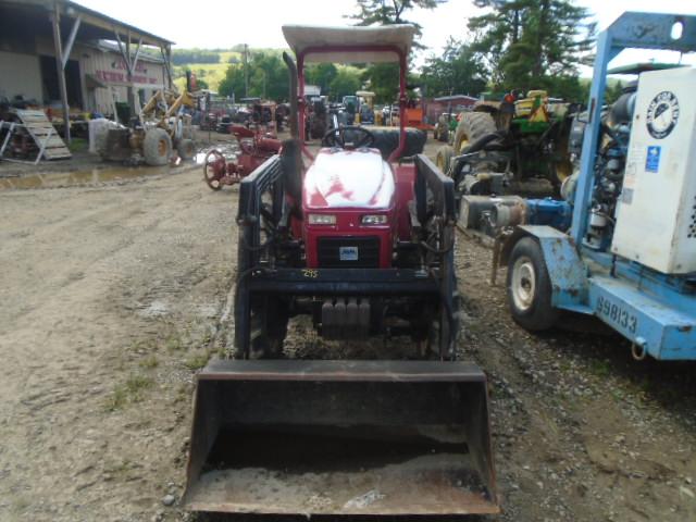 Farm Pro 2425 Compact Tractor w/ Loader & Backhoe, Front Weights, Rebuilt S