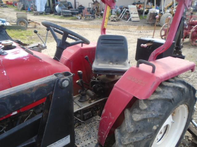Farm Pro 2425 Compact Tractor w/ Loader & Backhoe, Front Weights, Rebuilt S