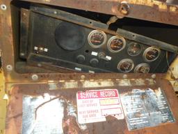 185 CFM Air Compressor w/ 4 Cylinder John Deere Diesel Engine, 3487 Hours,