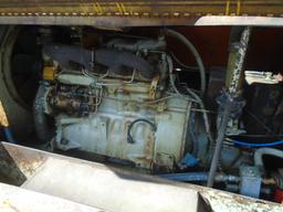 185 CFM Air Compressor w/ 4 Cylinder John Deere Diesel Engine, 3487 Hours,