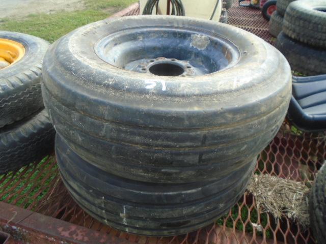 (2) 11L-16 Tires & Rims