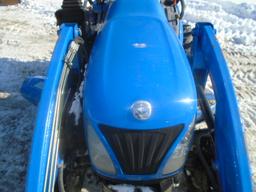 New Holland T1110 4wd Sub Compact Tractor w/ 210TL Loader & 230 GM Mid Moun