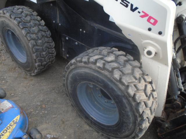 2014 Terex TSV-70 Skid Steer, Cab w/ Heat & AC, 2 Speed, Hydraulic Quick At