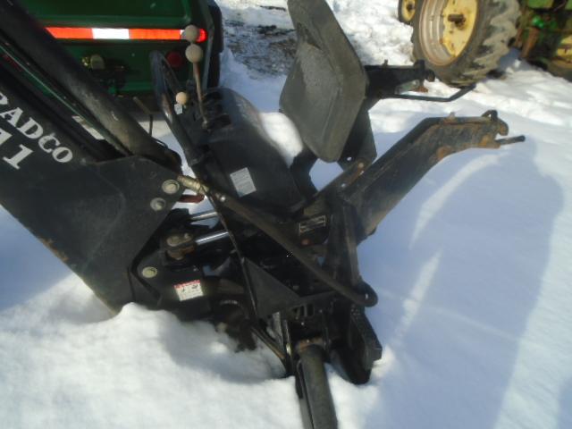 Bradco 511 Skid Steer Backhoe, Nice & Clean